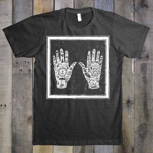 Kris Johnsen Tattooed Hands T-shirt
