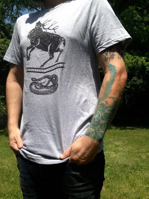 Graveyard Lovers tshirt design - kris johnsen 2014